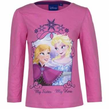 Frozen shirt roze voor meisjes