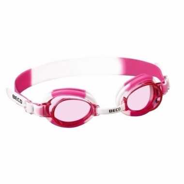 Meisjes duikbrillen roze siliconen bandje