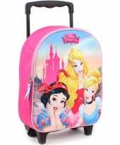 Disney prinses handbagage reiskoffer trolley 31 cm voor meisjes