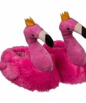 Flamingo pantoffels voor meisjes