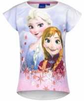Frozen t-shirt wit voor meisjes