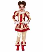 Horror clown candy verkleed kostuum voor meisjes