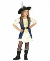 Kapiteinspak piraat voor meisjes