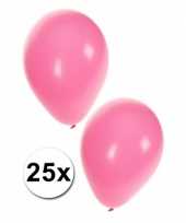 Meisjes babyshower ballonnen roze 25x