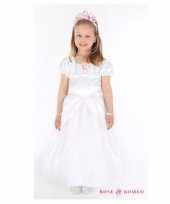 Meisjes bruidmeisje jurk wit