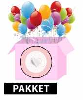 Meisjes geboorte decoratie meisje ster