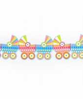 Meisjes geboorte slinger met kinderwagens 3 m