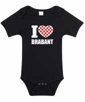 Meisjes i love brabant baby rompertje zwart jongen meisje