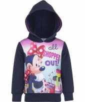 Minnie mouse sweater navy voor meisjes