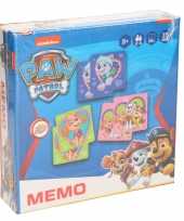 Paw patrol memory spel speelgoed voor meisjes kinderen