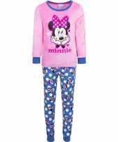 Roze minnie mouse pyjama voor meisjes